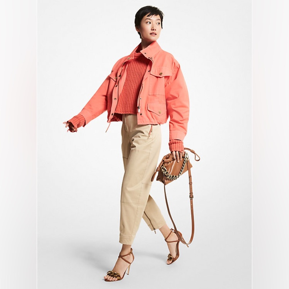 MICHAEL MICHAEL KORS Cotton Canvas Anorak